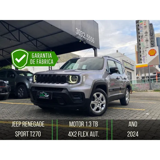 Jeep Renegade Sport T270 1.3 Tb 4x2 Flex Aut.