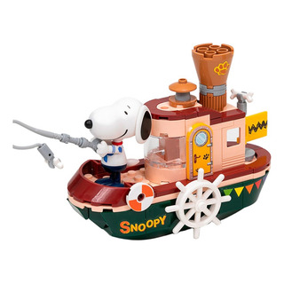 Juego Construcción Snoopy Pantasy Peanuts Steam Boat Juego Construcción Snoopy Pantasy Peanuts Steam Boat