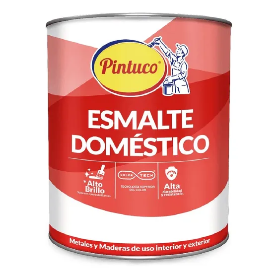 Pintura Esmalte Doméstico Mate Blanco 6w 1 Gal Pintuco 1.0014429E7