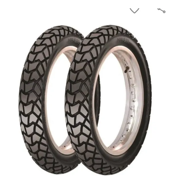 Par Pneu Moto Xre300,lander,tornado 90/90-21+120/80- Maggion