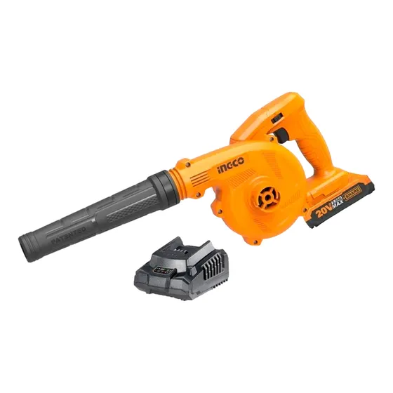 Sopladora Aspiradora Ingco Cabli200181 20v + Batería 2.0 Ah