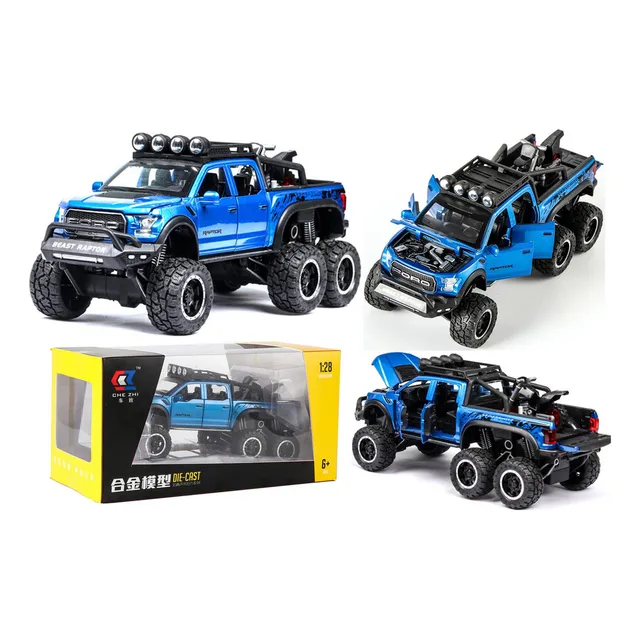 Ford Raptor F150 Tuning Edition Miniatura Metal Auto 1:28
