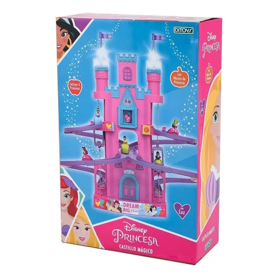 Castillo Magico Princesas Disney Ditoys Ascensor Sonidos