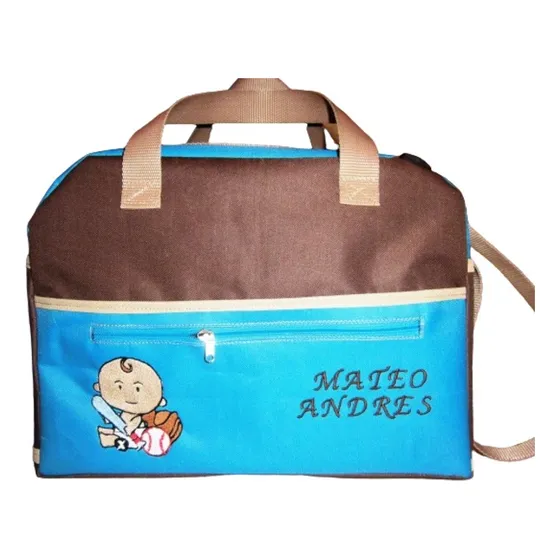 Pañalera Unicolor Niña Y Niño Personalizados
