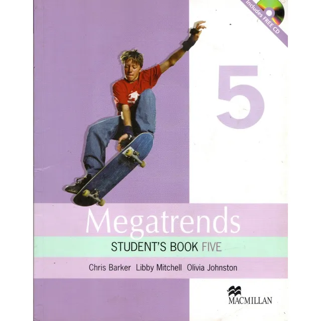 Megatrends Students Book Five 5 Macmillan Incluye Cd