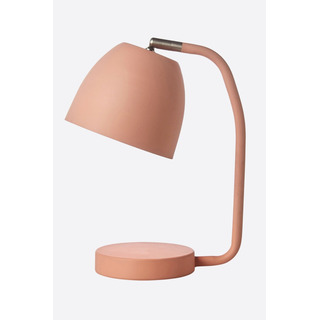 Lámpara Mesa Salmón Rosa Cabezal Movil Pequeña Led Teo Ikon Lámpara Mesa Salmón Rosa Cabezal Movil Pequeña Led Teo Ikon