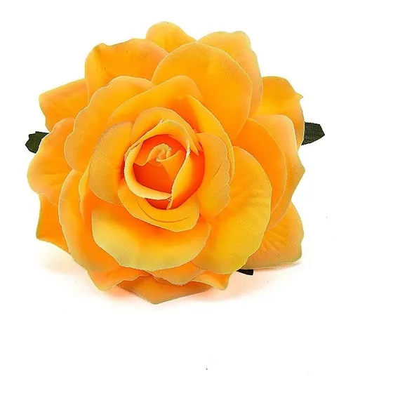 Presilha De Cabelo Rosa Branca - Tecido
