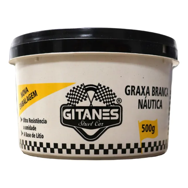 Graxa Branca Gitanes Fusos Tornos E Portões Basculantes 500g
