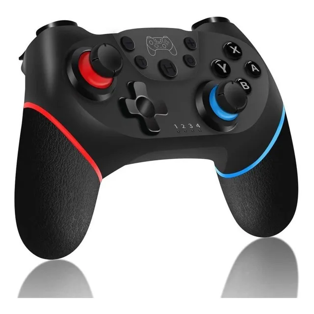 Control Gamepad Mando Compatible Nintendo Switch Inalámbrico Color Negro