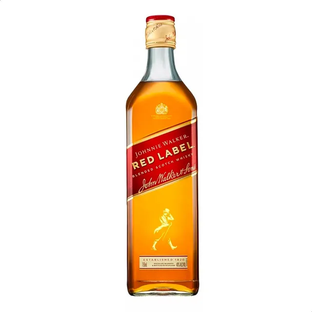 Johnnie Walker Label Scotch Red Label escocés 750 mL