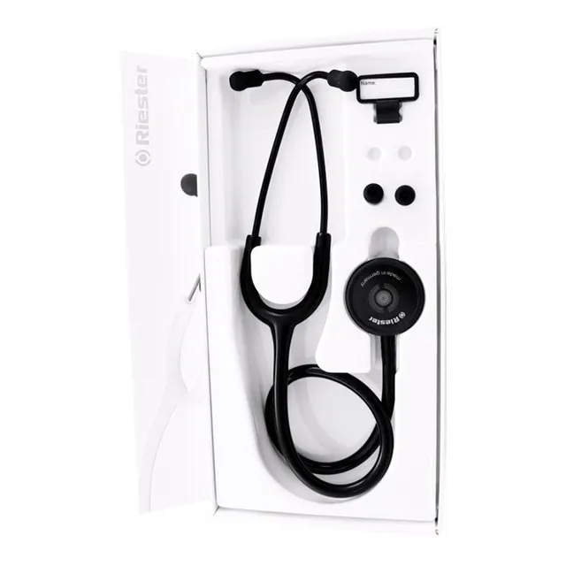 Riester - Estetoscopio Duplex 2.0 Aluminio Color Negro