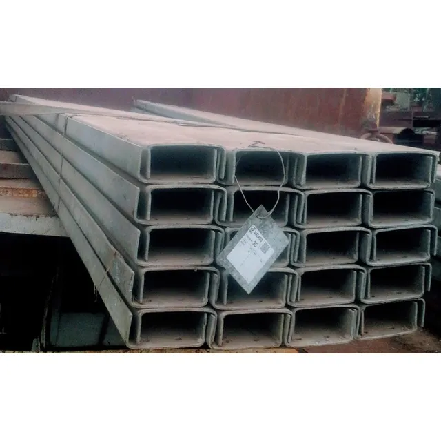 Perfil C Chapa Galvanizada De 200 X80 X4,8 Mm.tubos Larralde