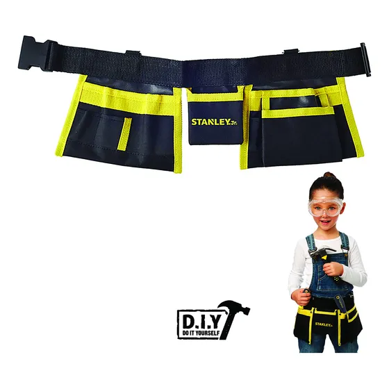 Cinturon Herramienta Para Niño Color Amarillo Negro