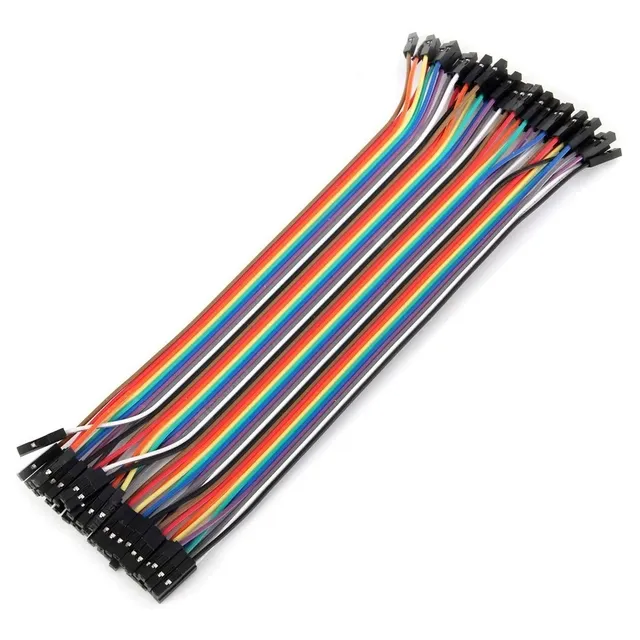 10 Cables 20 Cmt Dupont Alambres Conexión Modulos Arduino
