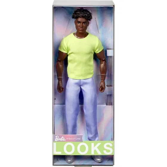 Barbie Looks Ken No. 25 With Curly Black Hair