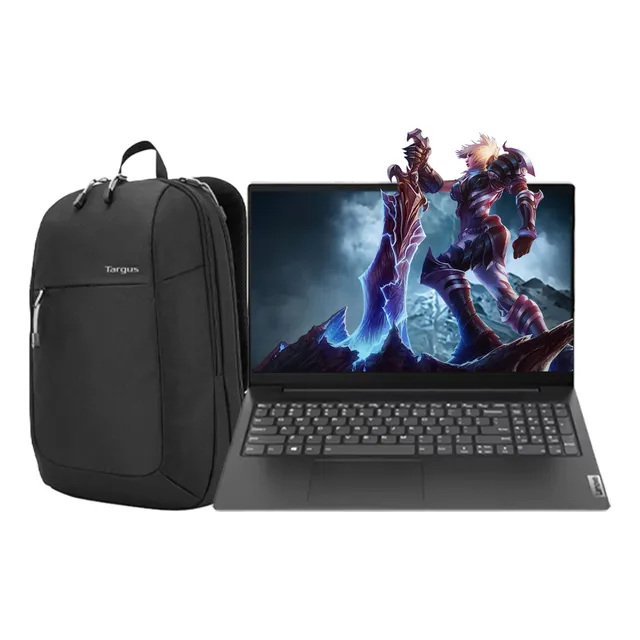 Notebook Lenovo Ryzen5 8gb 512ssd 15.6 W11 + Mochila Targus