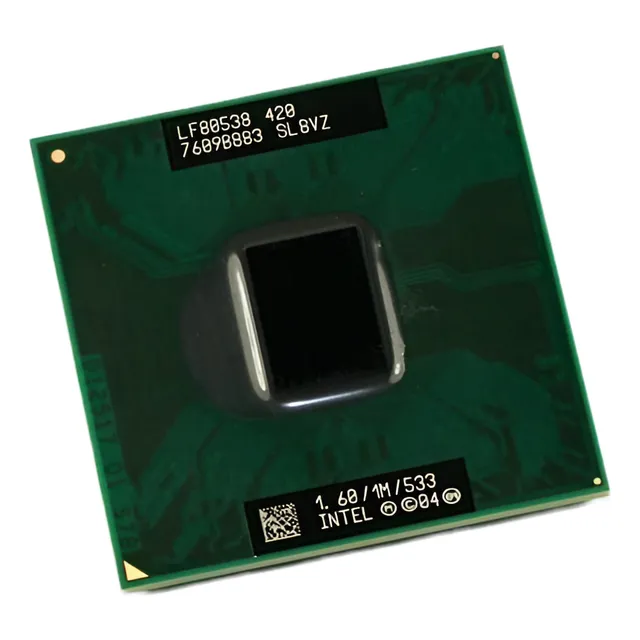 Procesador Cpu Celeron M (420) Sl8vz 1,6mhz. / 1m / 533