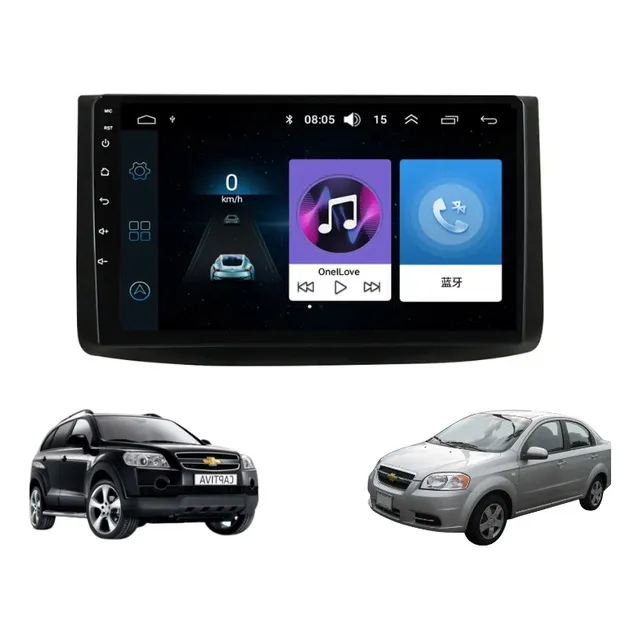 Radio Android 12 Chevrolet Aveo/ Captiva 4gb+64gb + Camara