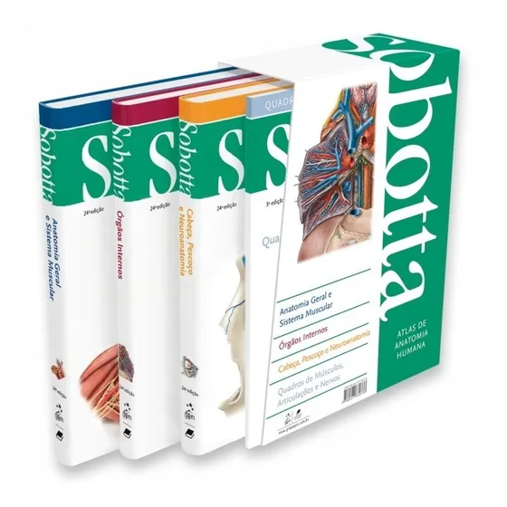 Livro - Sobotta Atlas De Anatomia Humana Novo!!