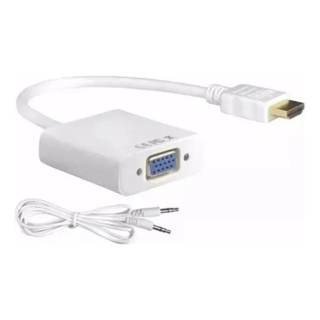 Cable Conversor Hdmi/vga Con Audio Dinax