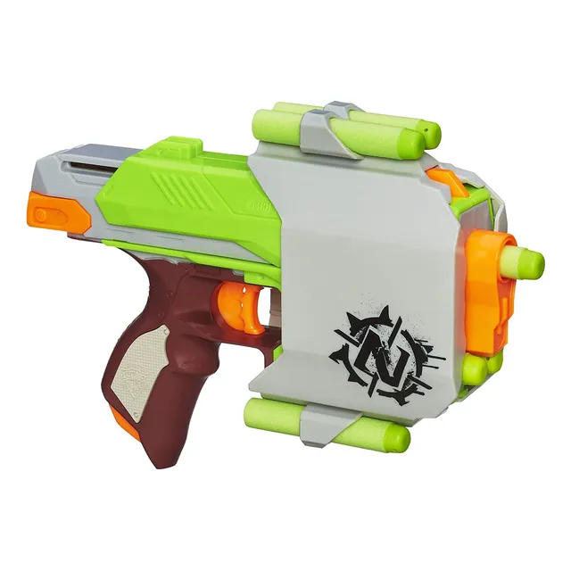 Dinamitero De Juguete Nerf Zombie Strike Sidestrike , Gris C
