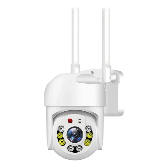 Cámara De Seguridad Domo Smart Ip Wifi Ptz 360º 5mp 1080p Color Blanco Oryx OR-101
