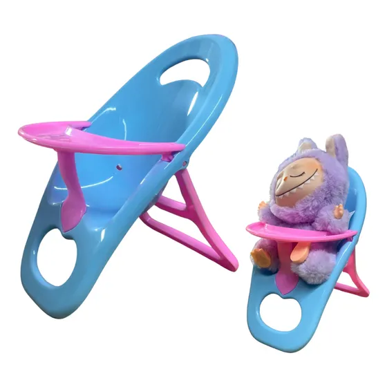Silla De Bebé Para Muñeca Labubu Stitch Y Más X1 Unidad