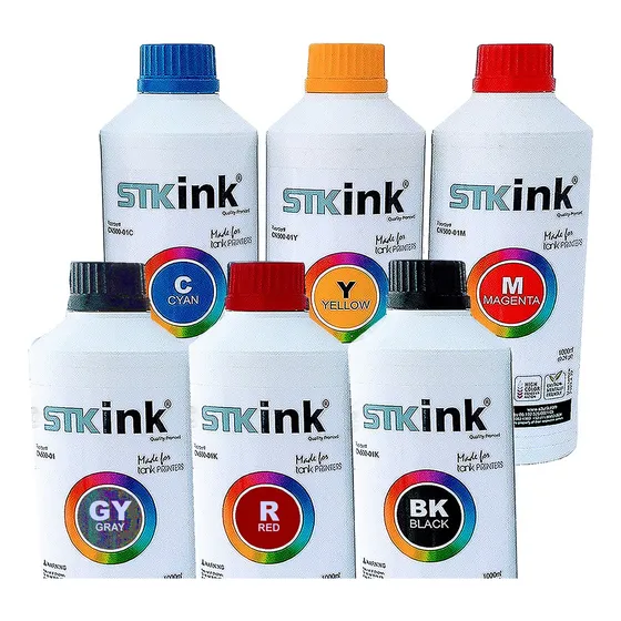 6 Litro Tinta Foto Plus Para Impressora Canon Mega G610 Cn90 Tinta Preto Magenta Amarelo Ciano Red Gray