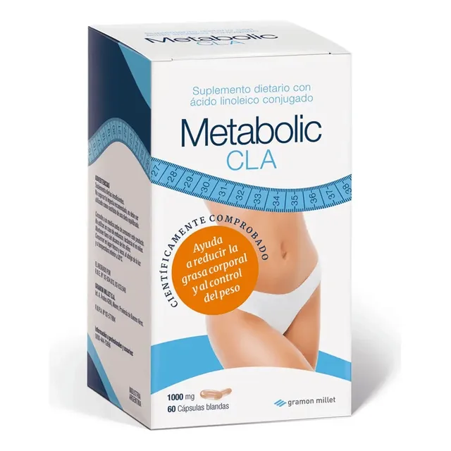 Suplemento En Cápsulas Gramon Millet Metabolic Cla Adelgazante En Caja 60 Un