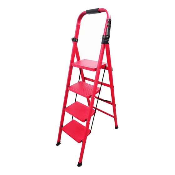 Escalera Tijera Domestica 4 Escalones 1,45 Mts Hogar Alpina