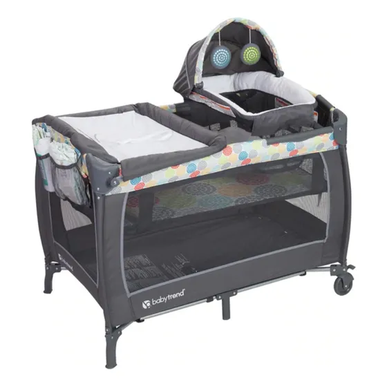 Corral  Deluxe Ii Nursery (funfetti) Py86b28c Baby Trend