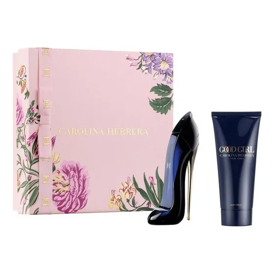 Set Perfume Ch Good Girl Edp 50ml + Body Lotion Original