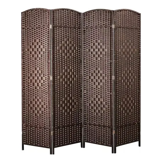 Biombo Separador De Ambientes De 4 Paneles 180x200