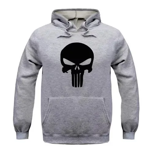 Moletom Blusa Frio Casaco Justiceiro Punisher Seriado Geek 