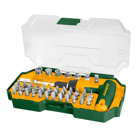Set Juego Dados Puntas 45 Pcs Mango T Jadever Jdss8b45