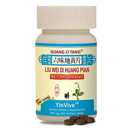 Suplemento Guang Ci Tang Liu Wei Di Huang Pian 200 Mg 200 Co