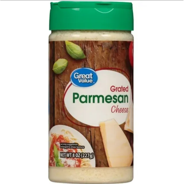 Queso Parmesano Great Value Snacks 227 G