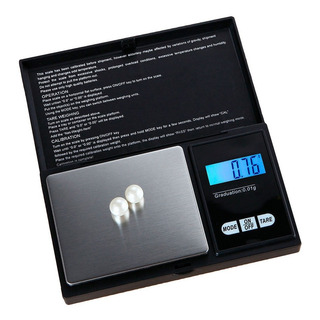 Mini Balança Digital Diamond Precisão 0,01g-500g Com Bandeja Mini Balança Digital Diamond Precisão 0,01g-500g Com Bandeja