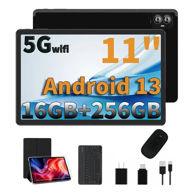 Tablet 11'' 16gb+256 Rom 5g Android 13 Doble Cámara 8600mah