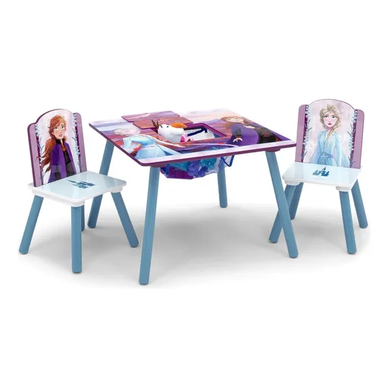 Juego De Mesa Con 2 Sillas Y Almacenamiento Frozzen Ii