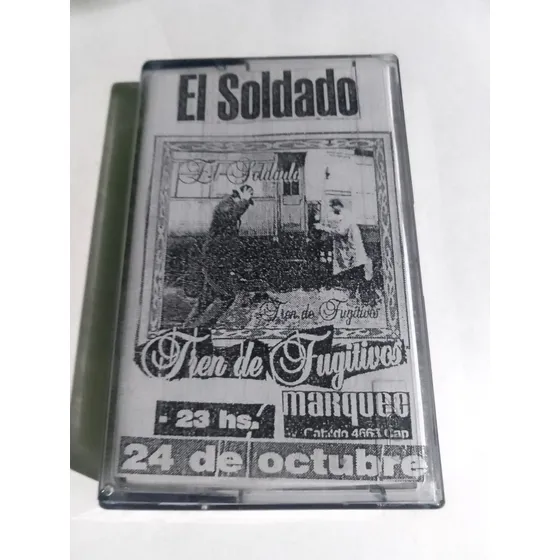 El Soldado-marquee 24/10/97 Cassete Rock Indio Redondos Estándar