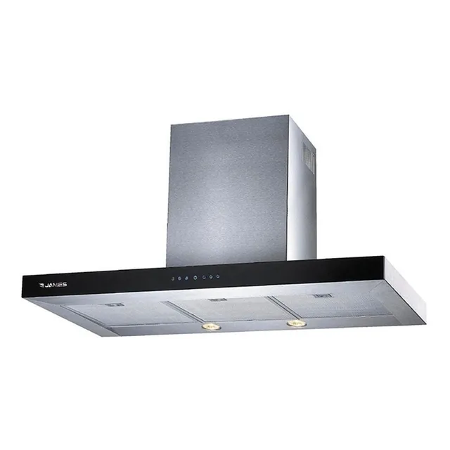 Extractor purificador de cocina James Sibox ac. inox. de pared 60cm x 5.5cm x 50cm plateado