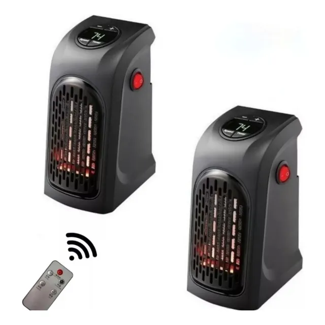Calefactor eléctrico Genérica HANDY HEATER 400 W 400w negro