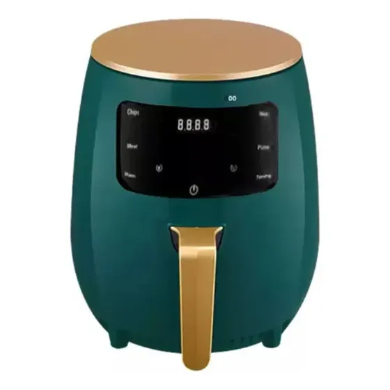 Freidora De Aire  6l Digital 2400w Air Fryer Y Silicona