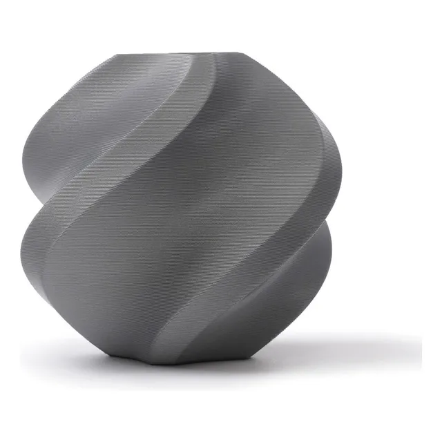 Filamento Pla Basic Bambu Lab Con Carrete Reusable Macrotec Color Gris