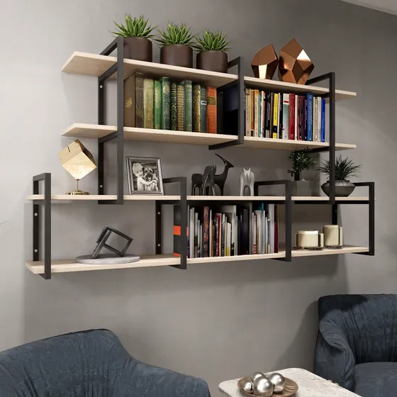 Prateleira Minimalista Decorativa Para Casa E Áreas Externas