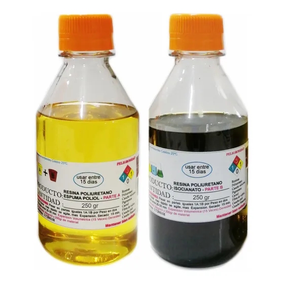 Resina Poliuretano Espuma Poliol X 500gr Aislante Nevera 