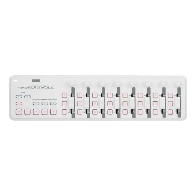 Controlador Midi Korg Nanokontrol 2 Blanco Caja Cerrada