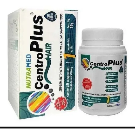Suplemento Vitamínico Capilar Centroplus Hair
