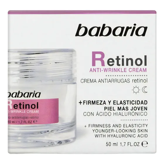 Crema Facial De Retinol Antiarrugas 50ml. Babaria
